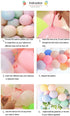 Beaumode DIY Pastel Balloon Garland Kit 104pcs Pastel Balloons for Kids Themed Birthday Backdrop Unicorn Butterfly Garden Cake Smash Photo Shoot Party Decoration Supplies