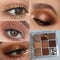 AMY'S DIARY Dark Brown EyeShadow Palette, Copper Eyeshadow glitter brown matte Shimmer Makeup Eyeshadow Pallet,Hazel Eyes Eyeshadow Palette ,smokey eye eyeshadow palette waterproof Long Lasting(C)