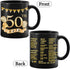 Greatingreat 1972 Old Time Information-50th Birthday Mug, Happy 40 Birthday Party, Turning 50 Birthday, 50th Bday For Her & Him, Fifty Birthday Mug, Milestone Birthday