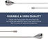 Heavyweight Bar Spoons - Set of two. (One Spiral & one Smooth Handle) Professional Quality Barspoons