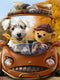 Jigsaw Puzzles for Adults 100 Pieces - 11.22" x 8.46" Small Puzzle - Car Journey