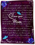 Gifts for Mom, Flannel Blanket to My Mom from Daughter Son,Birthday Gifts for Mom,Mother Day's,Christmas,Soft Bed Throw Blanket