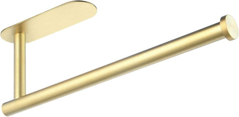 KES Gold Paper Towel Holder Under Cabinet Mount Adhesive Paper Towel Roll Holder for Kitchen Stick on Wall SUS 304 Stainless Steel, A7170S30-BZ