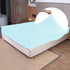 N&Y HOME Soft Stretch Queen Fitted Sheet Only - Jersey Knit & Cozy T-Shirt Like, 4-Way Stretchy Snug Fit & Wrinkle Free, No More Slipping Mattress Sheets - Baby Blue, Queen