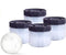 Bella Amazing- Ice Ball Molds, 2.5 Inch Round Ice Cube Molds. This Stackable Slow Melting Ice Sphere Molds are perfect for Whiskey, Scotch, Bourbon, Spirits, or any Drink (4, Black) (4, Clear)