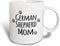 3dRose German Shepherd Dog Mom Mug, 1 Count (Pack of 1), Red