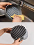 JNE Reusable Heat Resistant Food Safe Silicone Bowl/Pot for Air Fryer and Microwave (GRAY - 7.5inch in diameter)