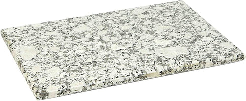 Home Basics Granite (8" x 12", White) Cutting Board