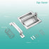 Top Taste Brushed Nickel Recessed Toilet Paper Holder Wall Toilet Paper Holder?Modern Style Recessed Tissue Roll Dispenser for Bathroom- Recessed Toilet Tissue Holder Includes Rear Mounting Brack