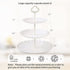NWK 5 Piece Cake Stand Set with 2xLarge 3-Tier Cupcake Stands + 3X Appetizer Trays Perfect for Wedding Birthday Baby Shower Thanksgiving Christmas New Year Party