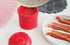 Talisman Designs Bacon Bin Grease Strainer & Collector | Red | Family Friendly Kitchen Tools | Fun & Functional Silicone Grease Container | Holds up to 1 Cup