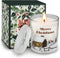 Christmas Scented Candle,Christmas Gift for Women Large Jar Candle with Pine Tree Scent for Christmas Gift 11.3 oz Longlast 65-70 Hours Christmas Gifts for Mom Sister Grandma Friend(Pine Tree Scents)