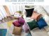 Stellhome Super Soft Velvet Pillow Covers Square Decorative Pillowcase for Bed Couch Sofa Bench, 20 x 20 inch (50 cm), Navy Blue, Pack of 2
