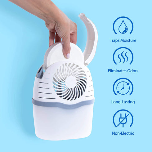 DampRid Fresh Scent Drop-In Tab Moisture Absorber Starter Kit
