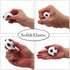 36 Pack Mini Stress Balls Squishy Soccer Ball 2 Inch Stress Anxiety Relief Squeeze Ball for School Carnival Reward Party Bag Gift Fillers Ports Theme Party Favor Toys Birthday Party Football Game