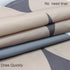 Brown Design Shower Curtains for Bathroom, Boho Shower Curtain, Retro Tan White Geometric Pattern Bath Shower Curtain Waterproof, Grey and Brown Fabric Bathroom Accessories Set with Hooks
