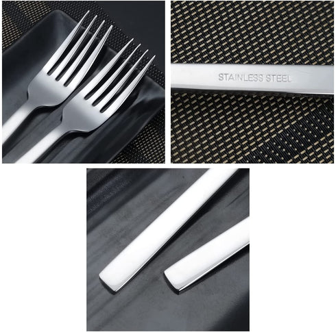 Tstorage Stainless Steel Dinner Forks, Table Forks, 12 Pieces