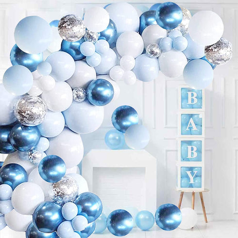 Balloon Arch Kit 127pcs Balloon Garland Kit Latex Balloons (Blue)