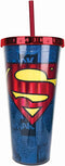Spoontiques Superman Foil Cup w/Straw