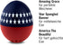 Brainstream A004526 BeepEgg Singing Floating Egg Timer, Patriotic Theme