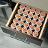 K Cup Holder Compatible with Keurig Coffee Pods (25 Slots) - Drawer K Cup Organizer Holder for Kcup Organization, Countertops & K-Cup Storage - K-Cup Coffee Pod Drawer Organizer for Coffee Lovers