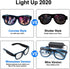 YouRfocus Wireless Led Light up Glasses Glow in The Dark for Rave Party, EDM (Green)