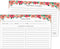 Sweetzer & Orange 4x6 Recipe Cards. Set of 50x Floral, Blank Recipe Cards 4x6 Inches Double Sided. Large Recipe Index Card Fits Standard 4x6 Recipe Box.
