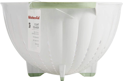 KitchenAid Classic Plastic Colander, 5-Quart, Pistachio