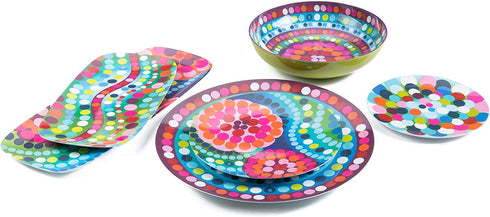 French Bull 11" Serving Bowl - Melamine Dinnerware - Salad, Mixing, Pasta - Bindi