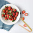 Mini Bamboo Disposable Tongs - wuyule 100PCS Disposable Tongs 4" Bamboo Tongs for Toaster Eco-Friendly For Catering, Buffet or Home Use¦