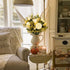 10 Pcs Baby's Breath Artificial Flowers Bulk 3 Branches Faux Baby Breath Plastic Flowers Fake Gypsophila Flower Arrangement for Crafts Fake Flowers Bouquet for Wedding Home Decor Yellow Baby Breath