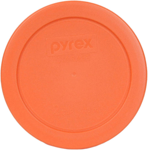 Pyrex (3) 7402-PC 6/7 Cup Blue (3) 7201-PC 4 Cup Butter Yellow (3) 7200-PC 2 Cup Orange Replacement Food Storage Lids