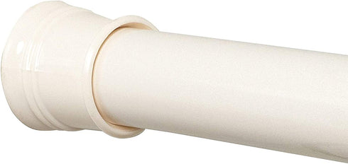 Zenna Home Adjustable Curtain Tension Shower Rod, 36"-60", Champagne