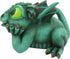 World of Wonders Playful Protectors Series Dreamland Dragons | Collectible Dragon Figurine with Birth Certificate | Fantasy Home Decor Accent | 6inch Dragon Statue - Jade