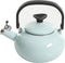 Kenmore Broadway Enamel on Steel Tea Kettle, 1.5-quart, Glacier Blue