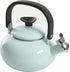 Kenmore Broadway Enamel on Steel Tea Kettle, 1.5-quart, Glacier Blue