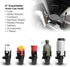 Limitless Dual CupStation - 2-in-1 Expandable Cup Holder with 360° Rotating Base Black