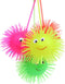 NUOBESTY Light up Puffer Balls, Squishy Stress Relief Balls for Kids Adults, 5pcs Sensory Ball Toy for Goodie Bags, Stocking Stuffers Party Favors