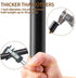KAMANINA 1 Inch Curtain Rod Single Drapery Rod 36 to 72 Inches (3-6 Feet), Twisted Cage Finials, Black