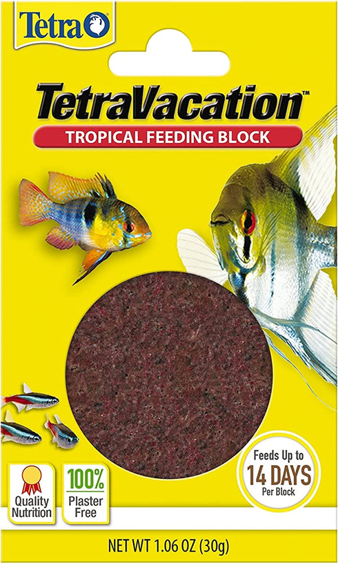 Tetra Weekend and Vacation Feeder Slow-Release Fish Food for Tropical Fish