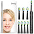 Dnsly Ultrasonic Electric Toothbrush for Adults , Battery Electric Toothbrushes , 8 Sonic Toothbrush Heads , 5 Modes with Smart Timer , 2 Hours Charge for 30 Days Use