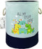 FANKANG Storage Baskets,Collapsible Convenient Nursery Hamper/Laundry Bin/Toy Collection Organizer for Kid's Room(Dinosaur Zoo)