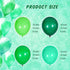 168 Pack 18/10/5 Inches Wedding Latex Balloons Different Size Garland Arch Kit Balloons for Wedding Birthday Party Decorations (Gradient Green)