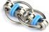 Tom's Fidgets Original Flippy Chain Fidget Toy - Perfect for ADHD, Anxiety, and Autism - Bike Chain Fidget Stress Reducer for Adults and Kids - Blue