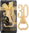 Set of 12 Creative Bottle Openers for 30th Birthday Party Favors or 30th Wedding Anniversary Party Gifts Black and Gold Themed 30 Birthday Party Favors Souvenirs Decorations for Guests (12, Gold 30)