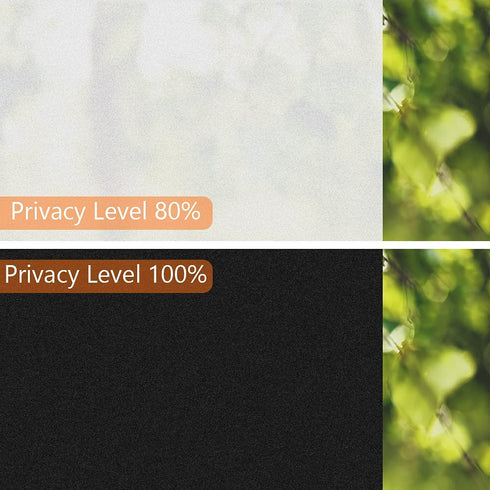 Finnez Blackout Window Film Privacy No Glue Necesary Static Cling,Anti-UV,Black Window Film 100% Light Blocking for Home Or Office(17.5 x 78.7 Inches)