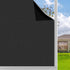 Finnez Blackout Window Film Privacy No Glue Necesary Static Cling,Anti-UV,Black Window Film 100% Light Blocking for Home Or Office(17.5 x 78.7 Inches)