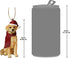 Design Toscano Christmas Xmas Golden Retriever Holiday Dog Ornaments, Full Color