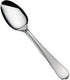 Gourmet Basics by Mikasa Satin Symmetry Stainless Steel Teaspoon, Set of 10,Silver