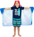 Franco Kids Bath and Beach Soft Cotton Terry Hooded Towel Wrap, 24 in x 50 in, Super Mario